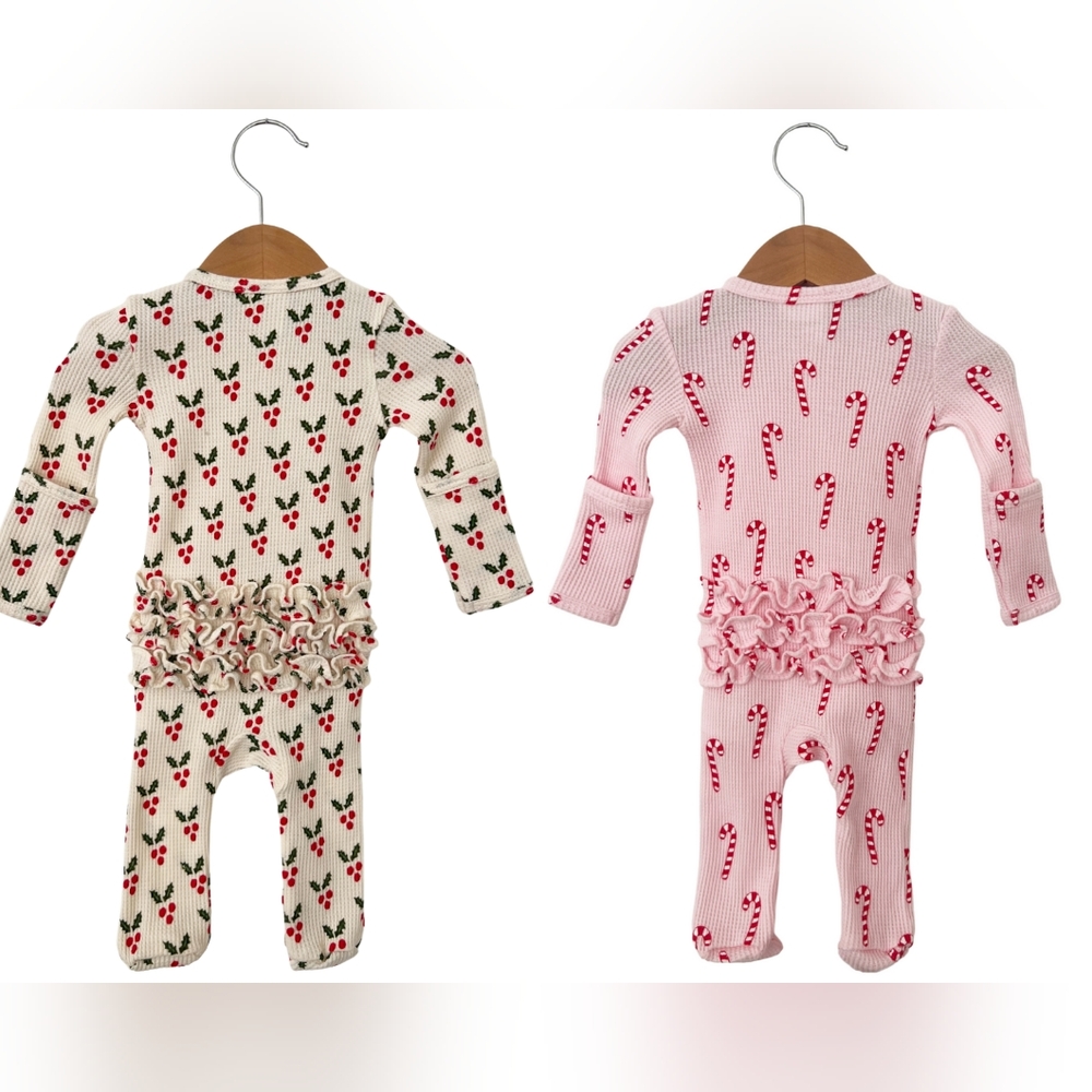2 SpearmintLOVE Holiday Onsies